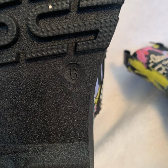 Very colorful Yoki Graffiti ankle boots size 6 - Picture 8 of 8